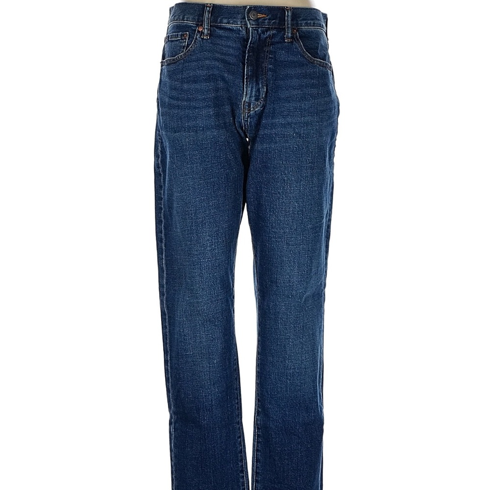 GAP Women's Straight Tall Leg Blue Jeans 32W x 34L